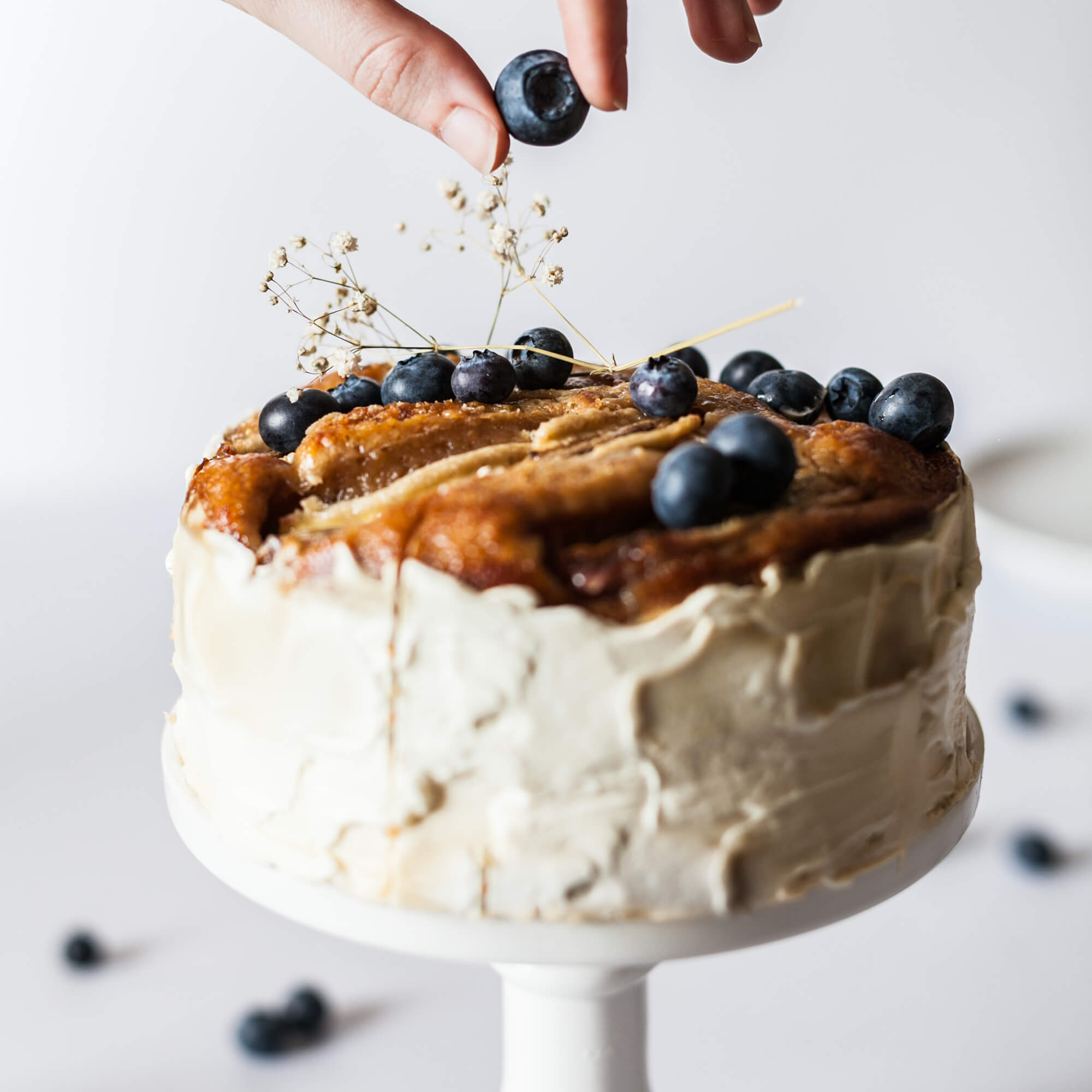 Tropical fruit cake with cream cheese icing – PhoMo Vietnamese Kitchen