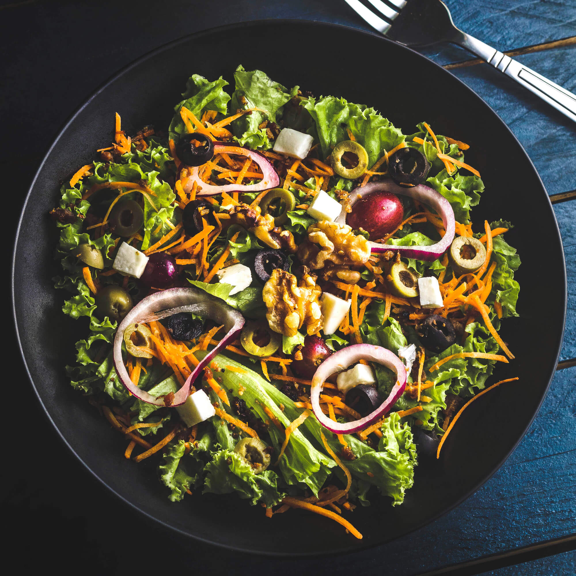 Mesquite chicken with grilled peach salad – PhoMo Vietnamese Kitchen